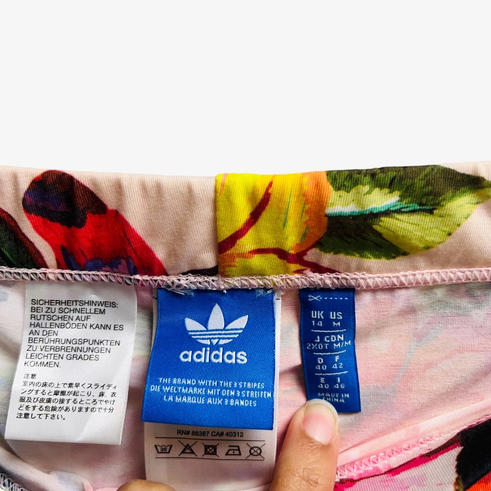 Adidas Originals X Farm Floralita Track Jacket and Tights Set - Picture 13 of 14